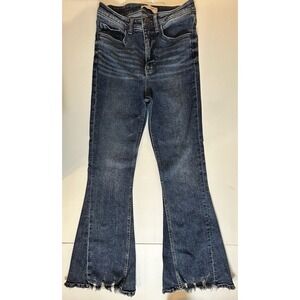 Buckle BKE Billie Women's Slim Fit High Rise Super Flare Jeans Size 28x31.5